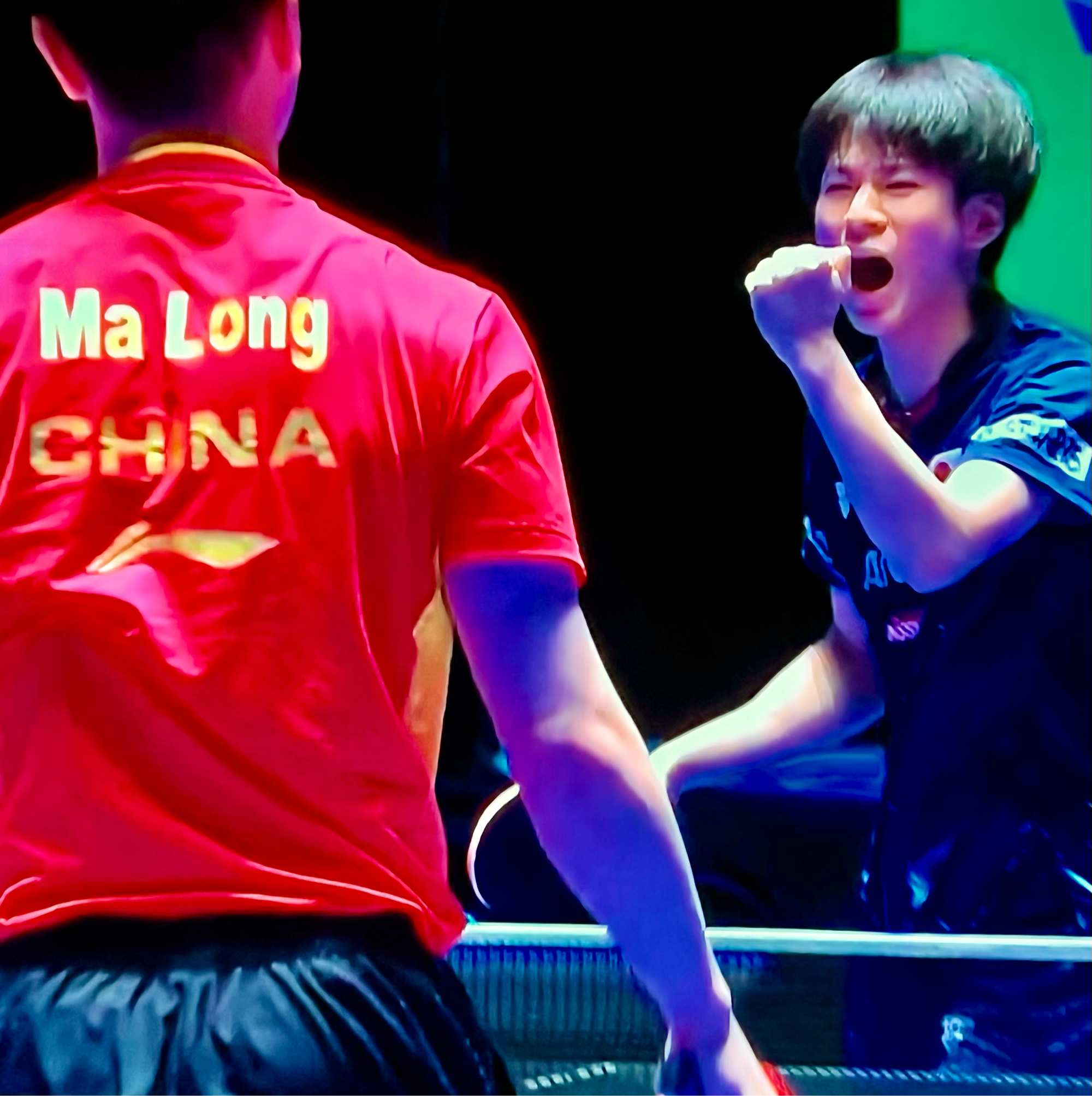 日本队绝杀韩国队，马龙高光表现